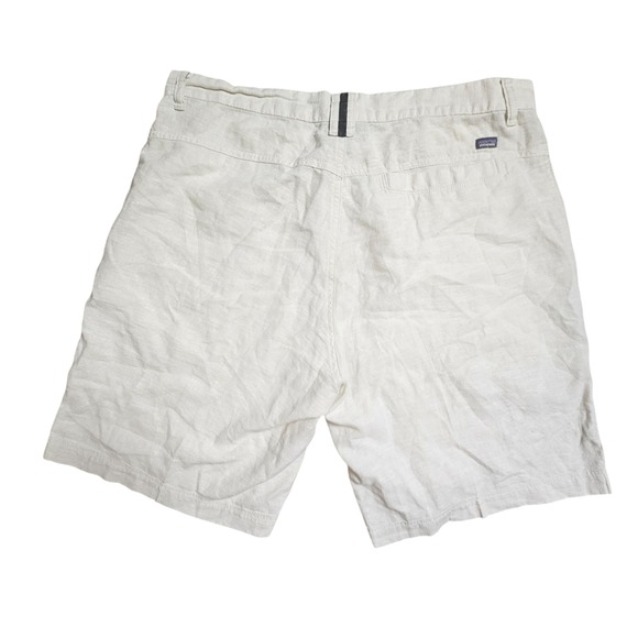 Patagonia Mens Hemp Organic Cotton Chino Shorts 33x10 Travel Coastal Resort - Picture 6 of 9
